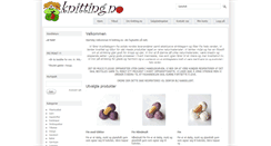 Desktop Screenshot of knitting.no